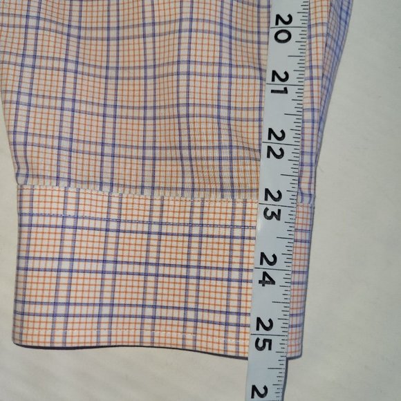 Sero by Forsyth Shirt Mens 2XL/XXL No Iron Tailored Fit Long Sleeve Button-Down - Picture 10 of 11